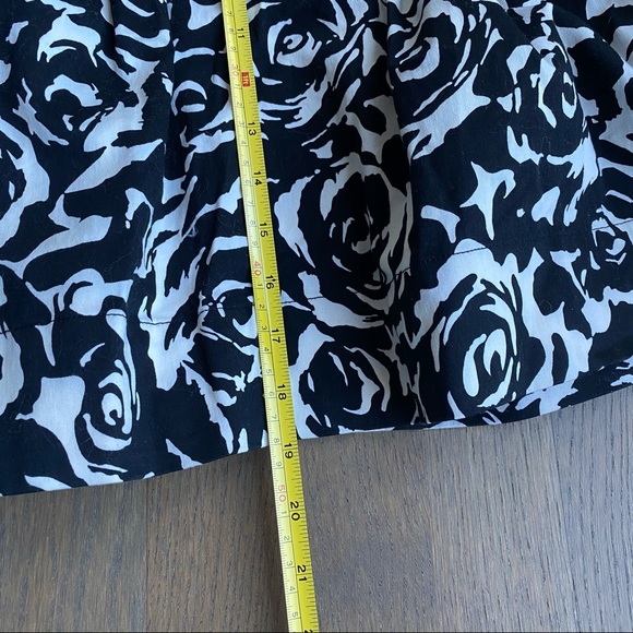 Forever21 black and white floral tulle skirt. S - Picture 7 of 8